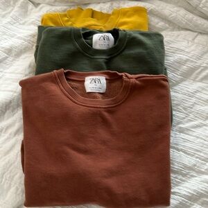 Zara sweatshirts